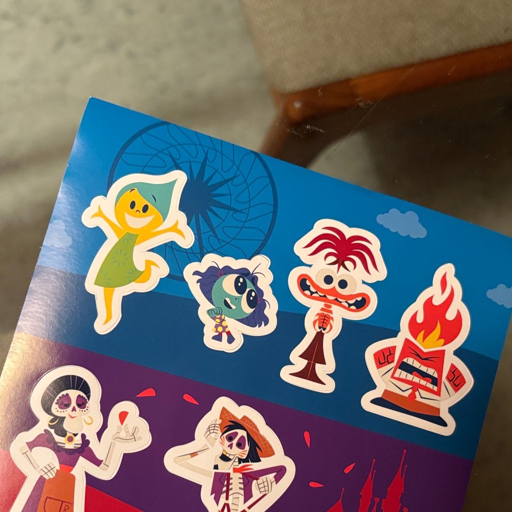 Sticker Sets plus two big stickers printed w. Words:darling&flower